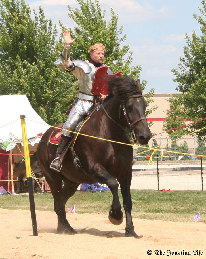 The Jousting Life The Jousting Horses of "The Grand Tournament of St